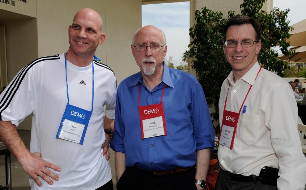 Tim Reha Demo Walt Mossberg